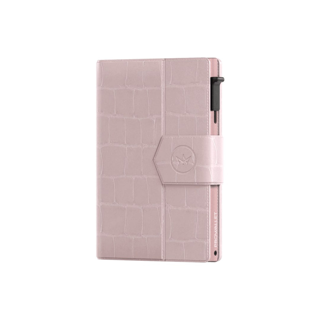 Prowallet dames portemonnee Plus Croco in zachtroze – productfoto 6