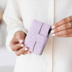 Prowallet dames portemonnee Plus Panel in lila – sfeerfoto