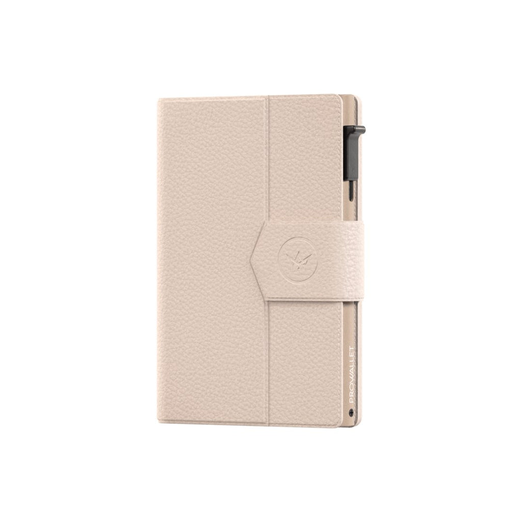 Prowallet dames portemonnee Plus Pebble in ecru – productfoto 6