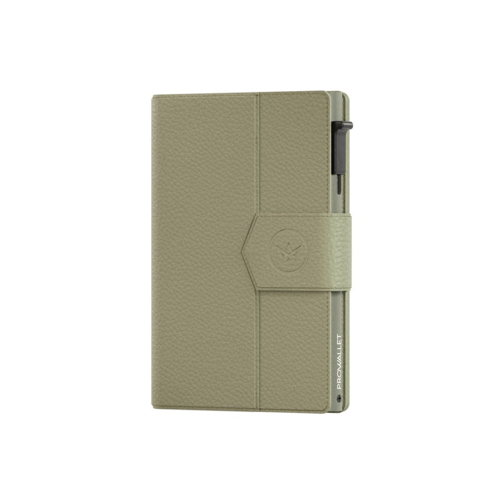 Prowallet dames portemonnee Plus Pebble in groen – productfoto 6