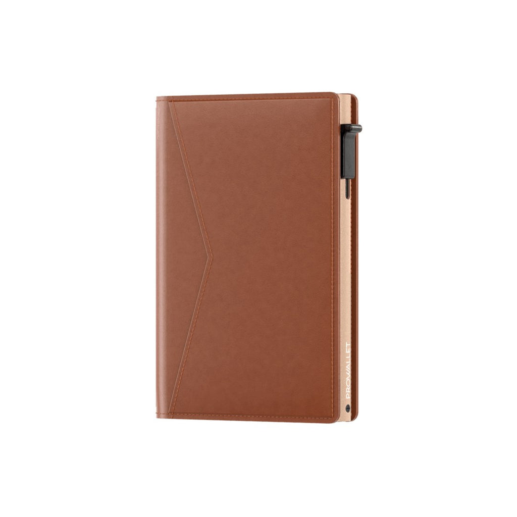 Prowallet portemonnee Slim in cognac – productfoto 5