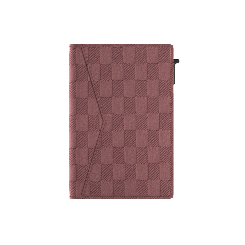 Prowallet dames portemonnee Slim Panel in aubergine – productfoto 4