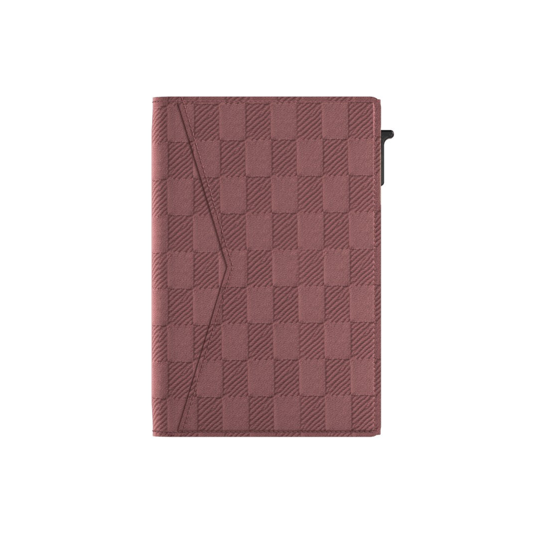 Prowallet dames portemonnee Slim Panel in aubergine – productfoto 4