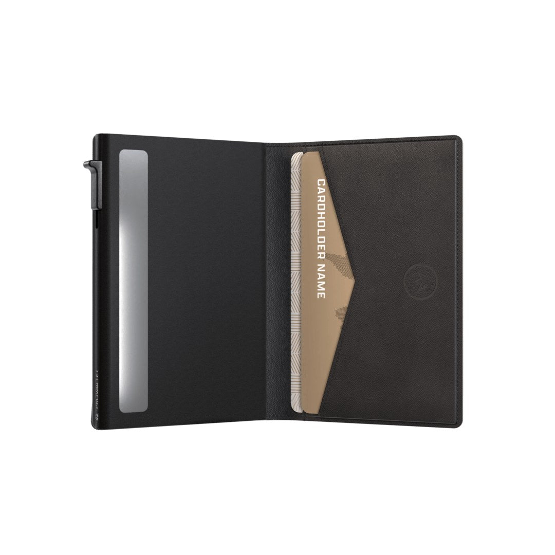 Prowallet portemonnee Slim in zwart – productfoto 2