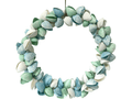 Schelpen Ark Krans Blauw/Groen 30 cm