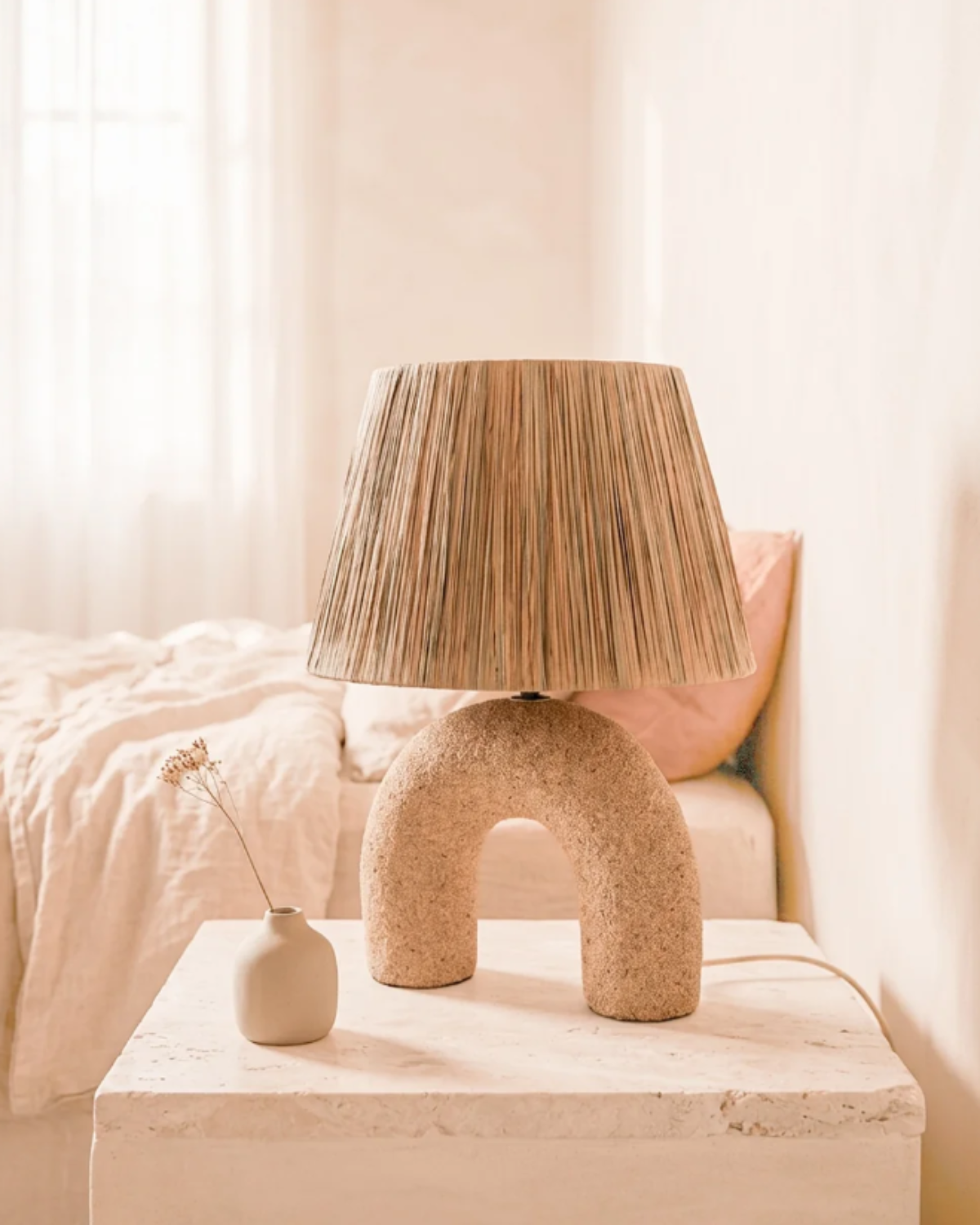 Table Lamp Arch Natural - Velvory Fashion & Living