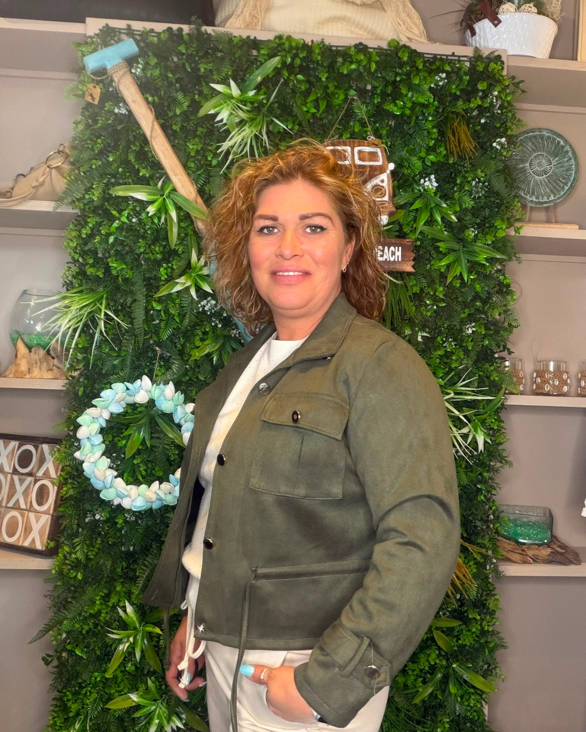 Velours Jasje Army Green - Velvory Fashion & Living