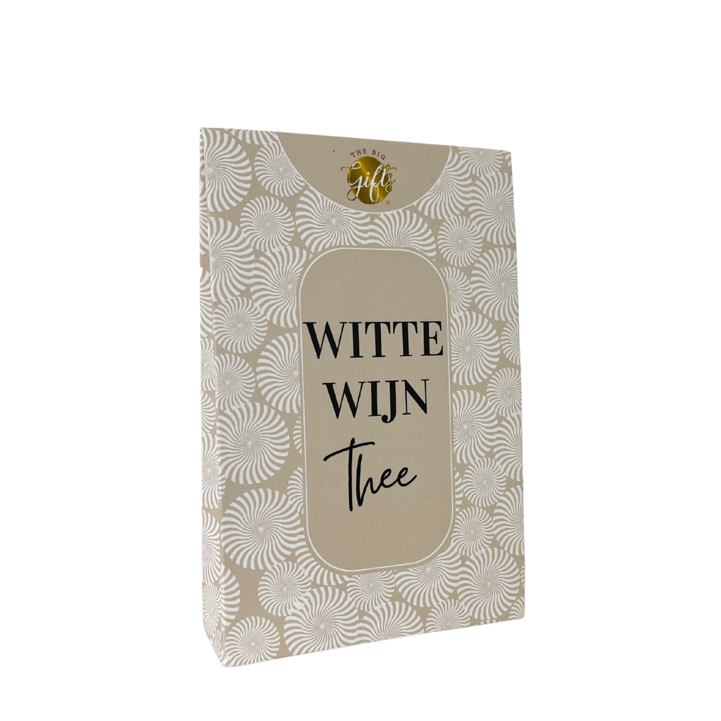 Witte Wijn Thee – Geniet van de smaak van wijn zonder kater