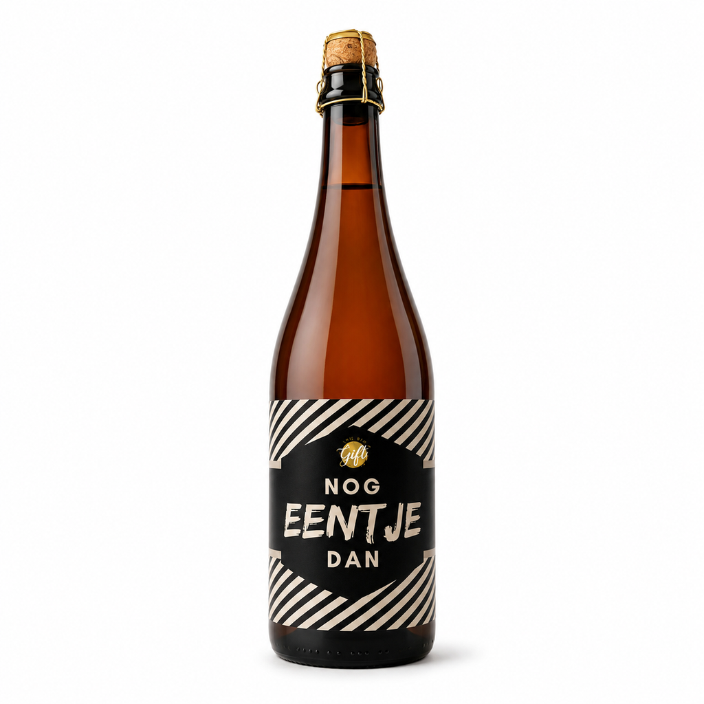 XL Bierfles – Nog eentje dan